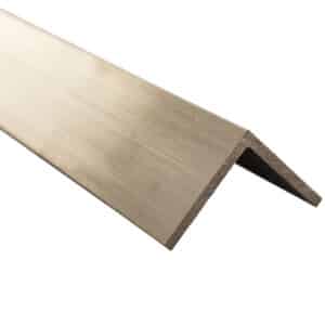 38.1mm x 38.1mm x 3.175mm Angled Aluminium 1 Metre Strip